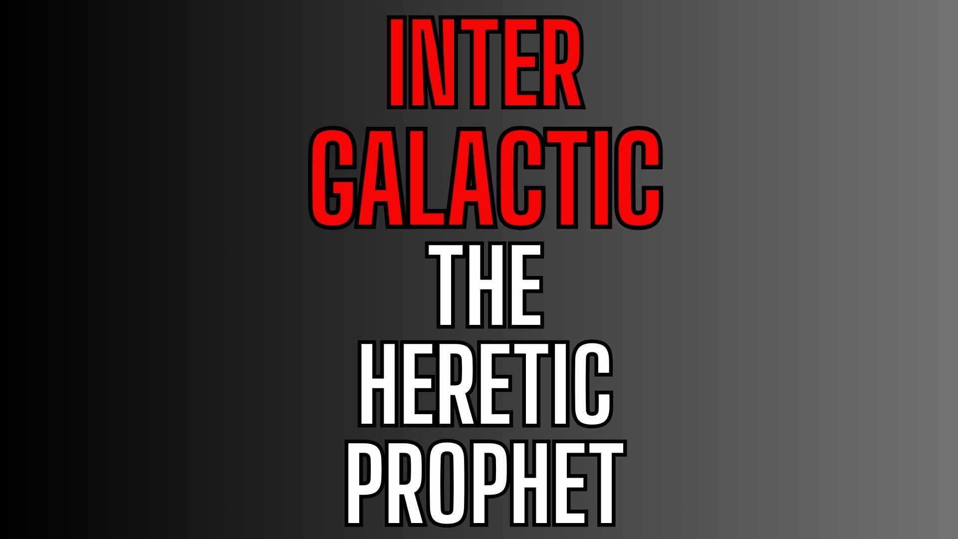 Sony Has Filed A Trademark For Intergalactic The Heretic Prophet In US